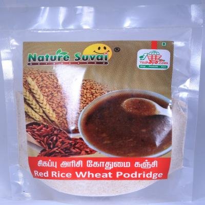 Red rice wheat podridge
